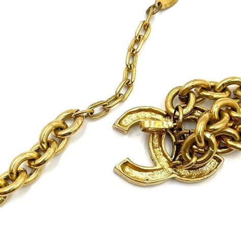 chanel triple chain